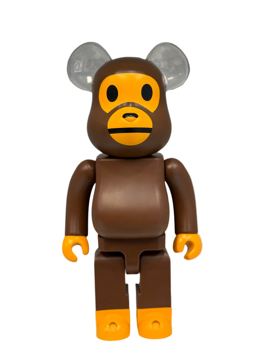 BEARBRICK x BAPE Baby Milo (Ear Clear Version)