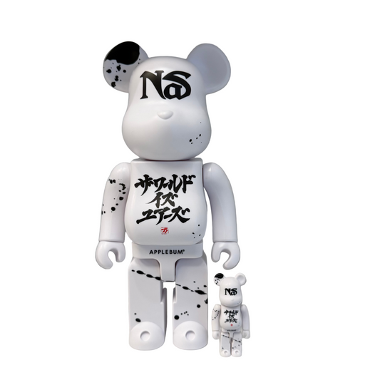 BEARBRICK x NAS x APPLEBUM
