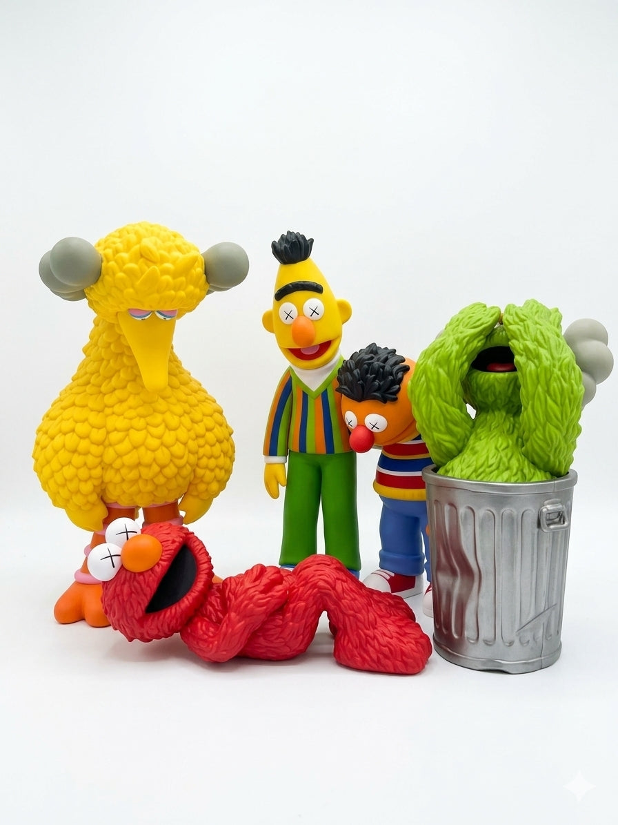 KAWS x SEASAME STREET x FULL SET 2025