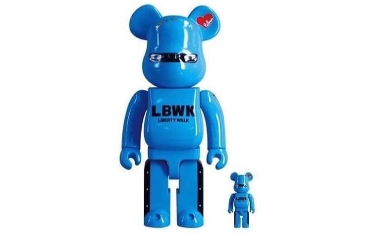 Bearbrick x Liberty Walk LBWK 400% + 100% Set