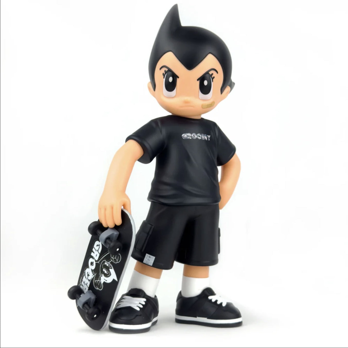 Astro Boy x GROCERY Skater vinyl figure front view