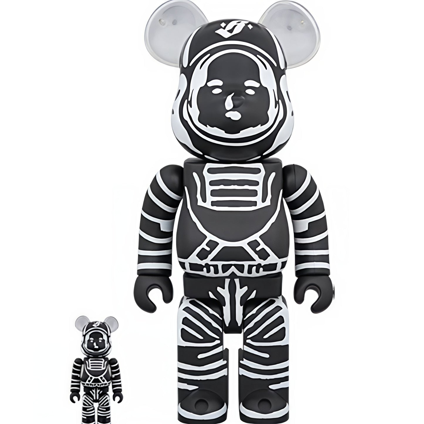 Bearbrick x Billionaire Boys Club: Black Astronaut (400% + 100%)