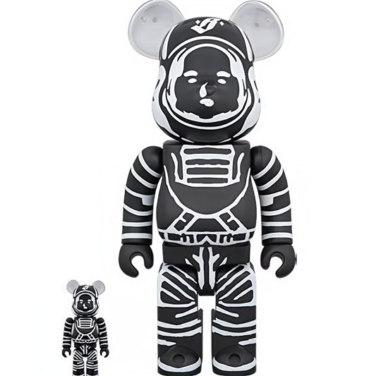 Bearbrick x Billionaire Boys Club: Black Astronaut (400% + 100%)