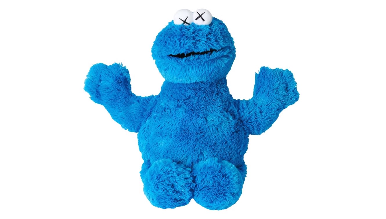 KAWS Cookie Monster Plush