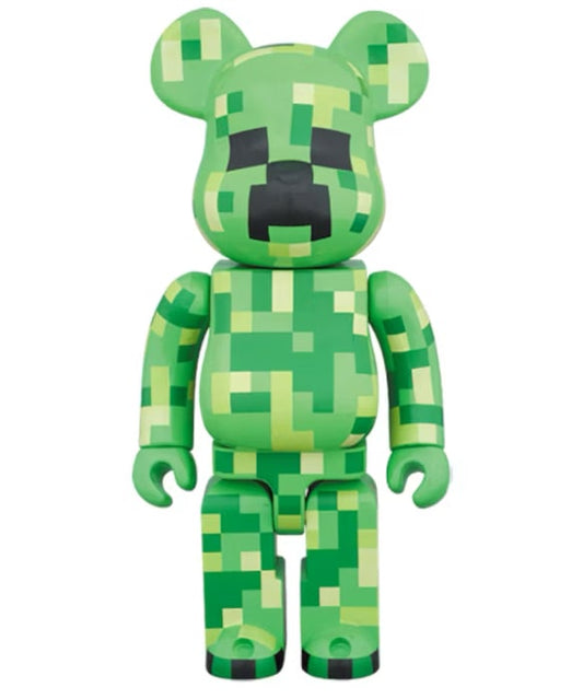 Bearbrick x MINECRAFT x Creeper 400%