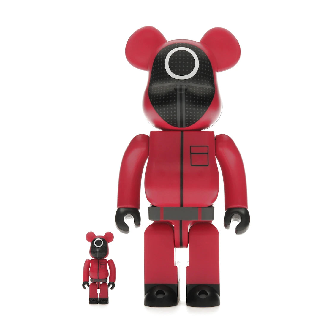 Bearbrick x Squid Game Guard (Circle) 100% & 400% Set
