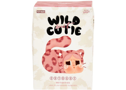 Pop Mart CRYBABY Wild but Cutie Series Vinyl Plush Pendant Single Blind Box