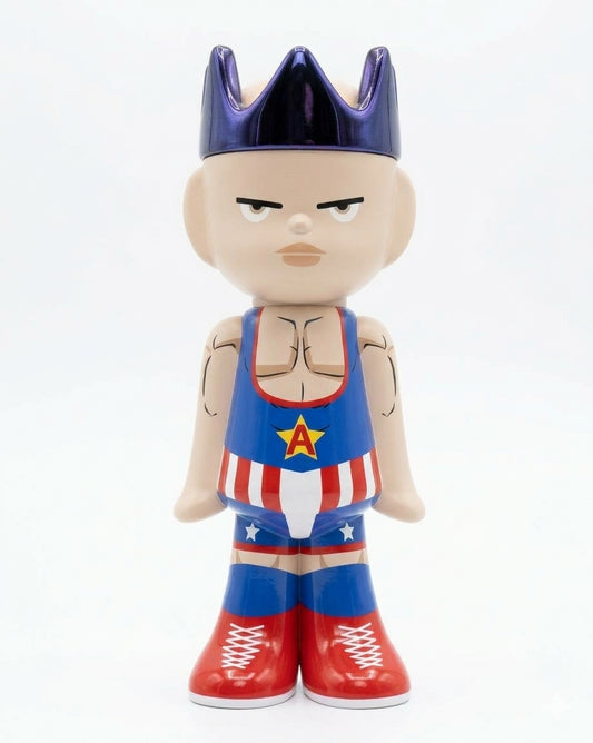 GHOSTWRITE x SAPPHIRE x KURT ANGLE x WWE x 100% 1/50 Collectible Figure
