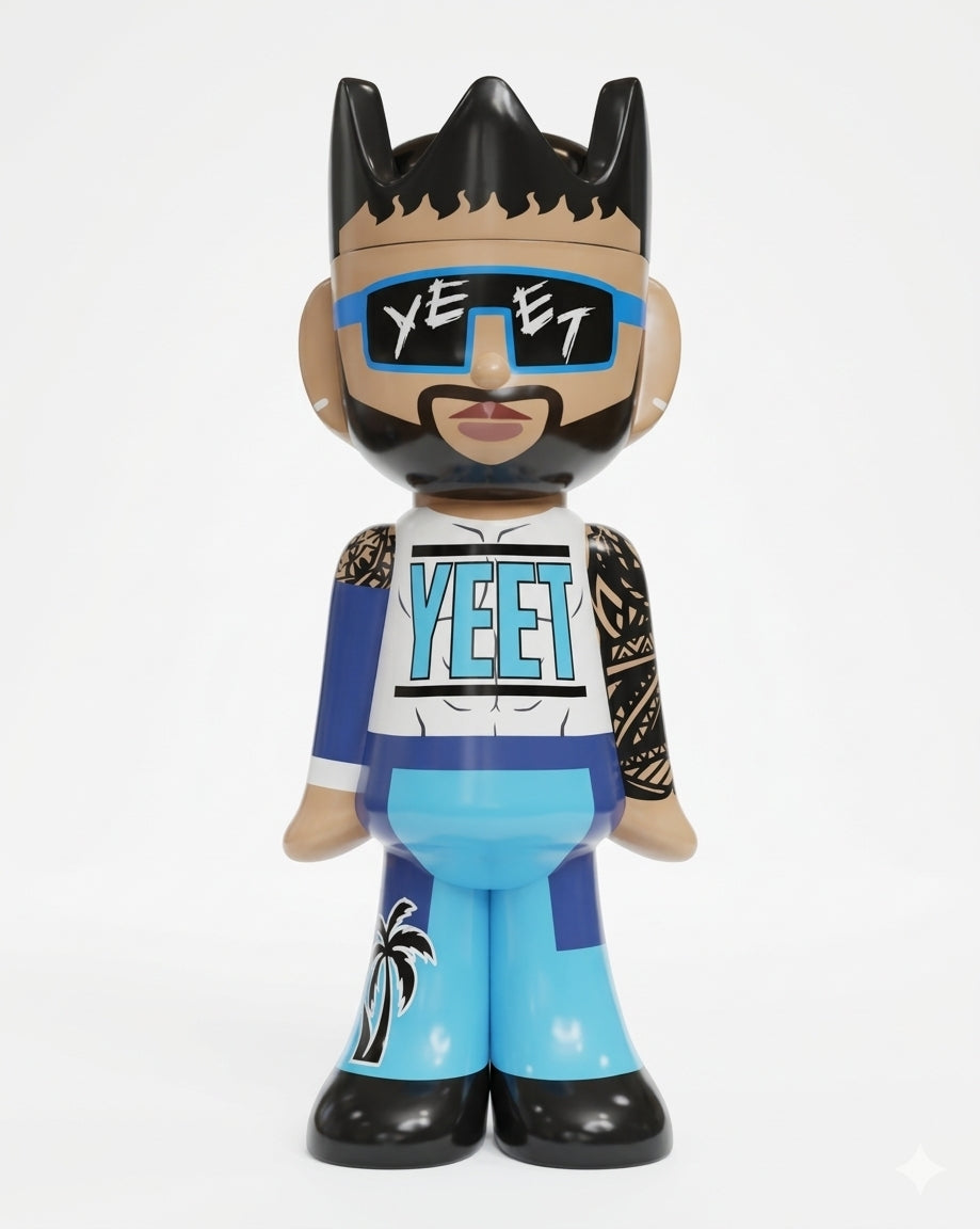 GHOSTWRITE x WWE x JEY USO x 100% 1/1500 Collectible Figure