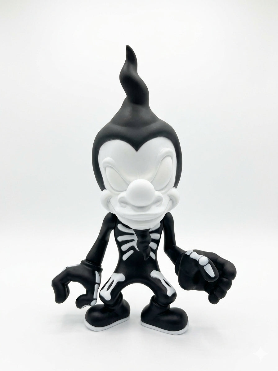 MEDICOM TOY X BALZAC X BOUNTY HUNTER X VINTAGE 8 INCH designer collectible toy