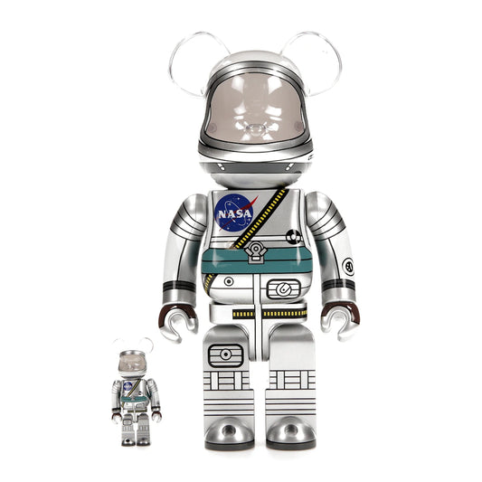 Bearbrick Project Mercury Astronaut 100% & 400% Set