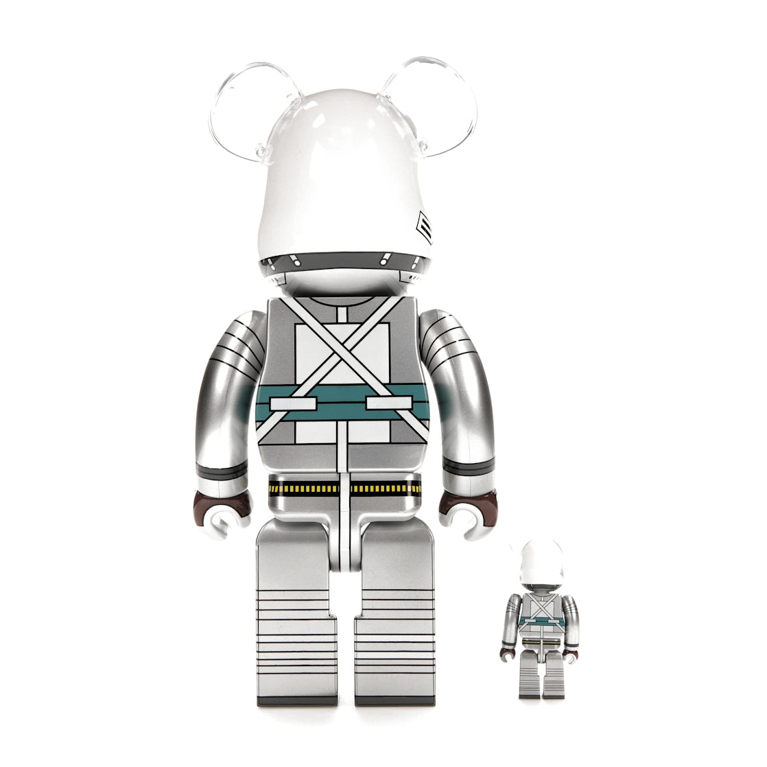 Bearbrick Project Mercury Astronaut 100% & 400% Set
