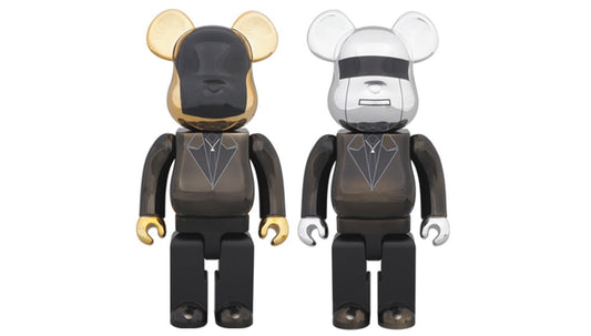 Bearbrick x Daft Punk (Random Access Memories Ver.) GUY-MANUEL de HOMEM-CHRISTO / THOMAS BANGALTER 400% Set