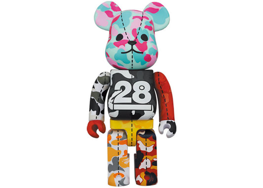 Bearbrick x BAPE 28th Anniversary Camo #3 1000%
