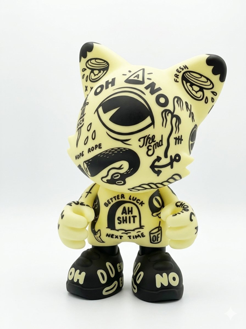 SUPERPLASTIC X MCBESS X OH-NO! X UBER JANKY 15"INCH DESIGNER TOY