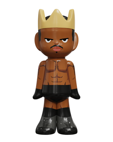 GHOSTWRITE x WWE x BOOKER-T 100% 1/1500 Collectible Figure