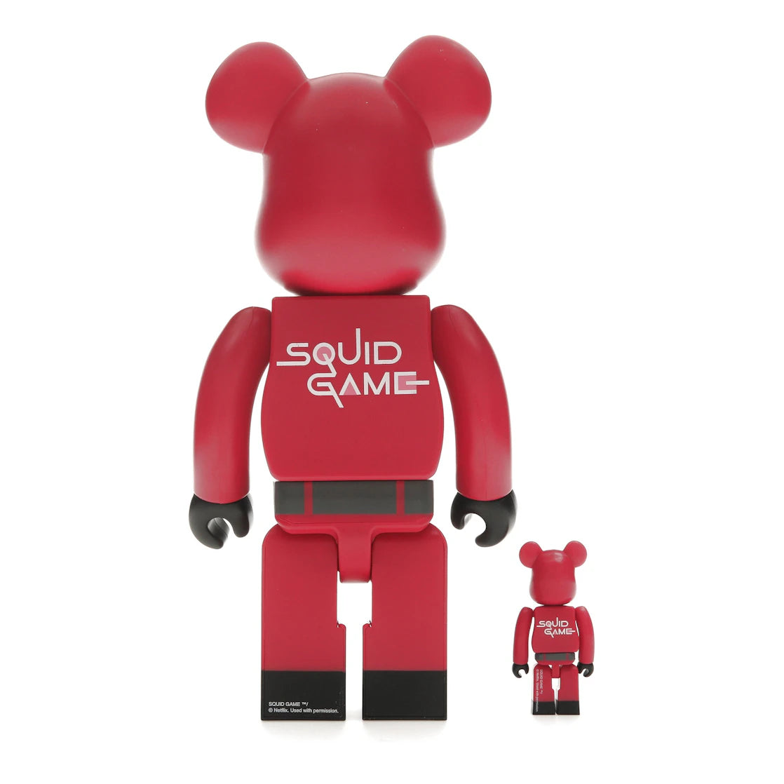 Bearbrick x Squid Game Guard (Triangle) 100% & 400% Set