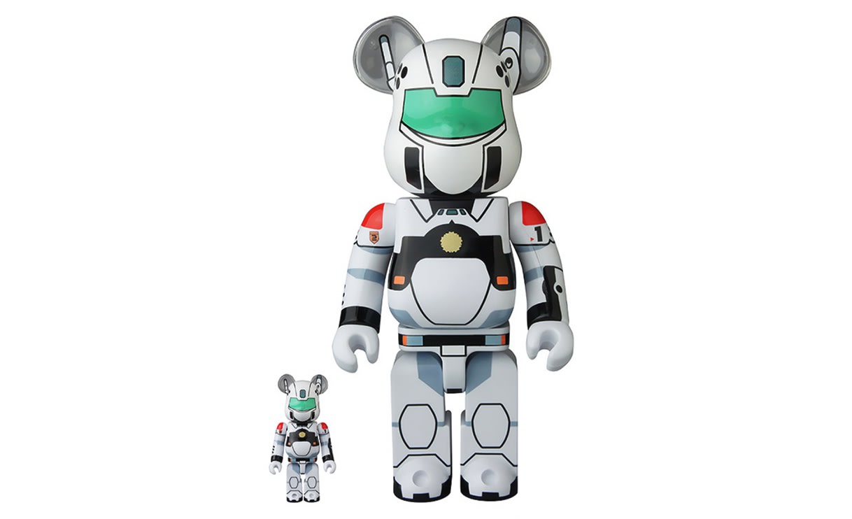 Bearbrick Patlabor AV-98 Ingram 400% + 100% Set
