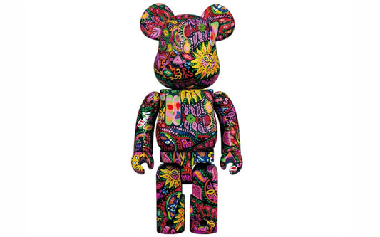 Bearbrick Psychedelic Paisley 1000%